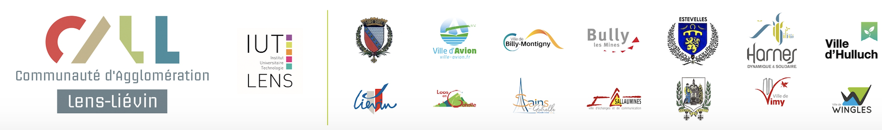Communauté d'Agglomération, IUT de Lens, collectivités du territoire