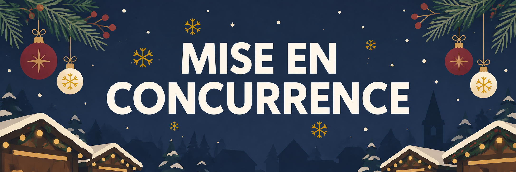 Marché de Noël 2026 : appel à candidatures